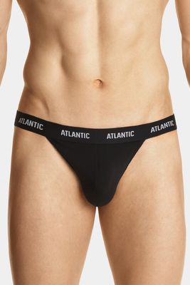atlantic - Majtki damskie z napisem ze sklepu: kontri.pl w kategorii: Majtki damskie - zdjęcie E1A5966-47C-7221_24264