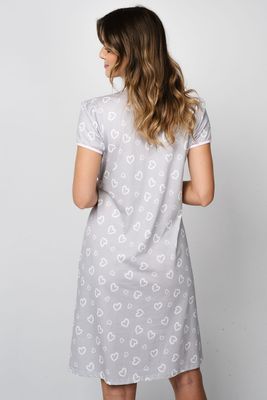 Koszula nocna casual w nadruki Italian Fashion ze sklepu: kontri.pl w kategorii: Koszule nocne - zdjęcie E1A5966-47C-7221_25289
