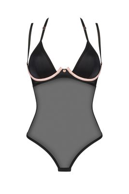 Body damskie bez wzorów eleganckie Obsessive ze sklepu: kontri.pl w kategorii: Body damskie - zdjęcie E1A5966-47C-7221_25695