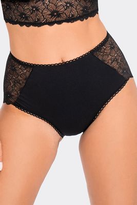 Majtki damskie koronkowe w stylu klasycznym BABELL ze sklepu: kontri.pl w kategorii: Majtki damskie - zdjęcie E1A5966-47C-7221_26300