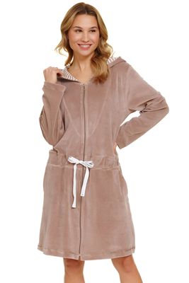 Doctor Nap - Szlafrok damski casual ze sklepu: kontri.pl w kategorii: Szlafroki damskie - zdjęcie E1A5966-47C-7221_29330