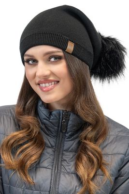 Czapka zimowa damska Vivisence ze sklepu: kontri.pl w kategorii: Czapki zimowe damskie - zdjęcie E1A5966-47C-7221_32514