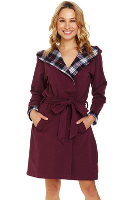 Szlafrok damski elegancki Doctor Nap ze sklepu: kontri.pl w kategorii: Szlafroki damskie - zdjęcie E1A5966-47C-7221_34541