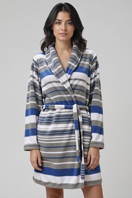 Szlafrok damski casual Vivisence ze sklepu: kontri.pl w kategorii: Szlafroki damskie - zdjęcie E1A5966-47C-7221_37297