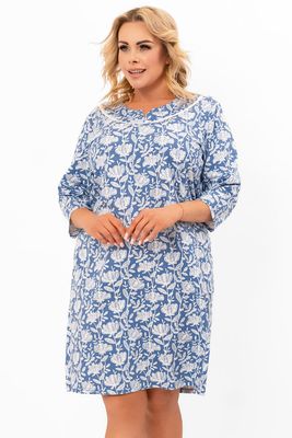 Italian Fashion - Koszula nocna z nadrukami ze sklepu: kontri.pl w kategorii: Koszule nocne - zdjęcie E1A5966-47C-7221_39214