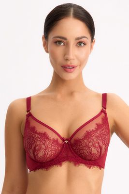 Bella Misteria - Biustonosz z koronką elegancki ze sklepu: kontri.pl w kategorii: Biustonosze - zdjęcie E1A5966-47C-7221_40237