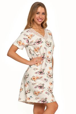 Koszula nocna elegancka casual Moraj ze sklepu: kontri.pl w kategorii: Koszule nocne - zdjęcie E1A5966-47C-7221_40255