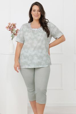 Piżama z nadrukami Italian Fashion ze sklepu: kontri.pl w kategorii: Piżamy damskie - zdjęcie E1A5966-47C-7221_40306