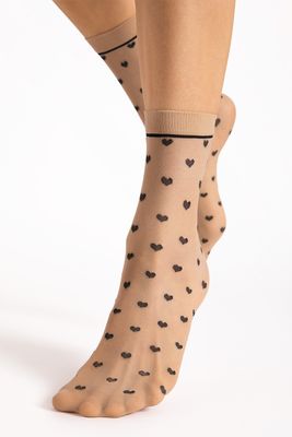 Fiore - Skarpetki damskie casual ze sklepu: kontri.pl w kategorii: Skarpetki damskie - zdjęcie E1A5966-47C-7221_41002