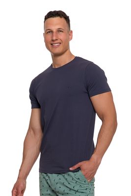 T-shirt męski casual Moraj ze sklepu: kontri.pl w kategorii: T-shirty męskie - zdjęcie E1A5966-47C-7221_41235