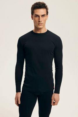 czarny T-shirt męski Henderson ze sklepu: kontri.pl w kategorii: T-shirty męskie