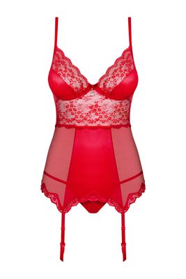 Gorset elegancki z koronką Obsessive ze sklepu: kontri.pl w kategorii: Gorsety - zdjęcie E1A5966-47C-7221_4337