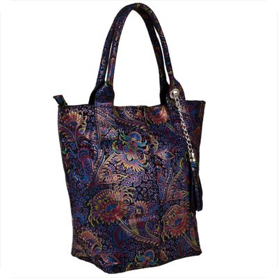 Shopper bag boho ze sklepu: melon.pl w kategorii: Torby Shopper bag - zdjęcie E4DCCCE-CFE-6815_3596