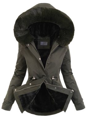 Parka damska casual na zimę ze sklepu: brendi.pl w kategorii: Parki damskie - zdjęcie F54D50D-7D8-4379_6102