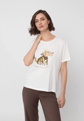 Bluzka damska na wiosnę Molton ze sklepu: Molton w kategorii: Bluzki damskie - zdjęcie FE81C0-28E-12733_16206