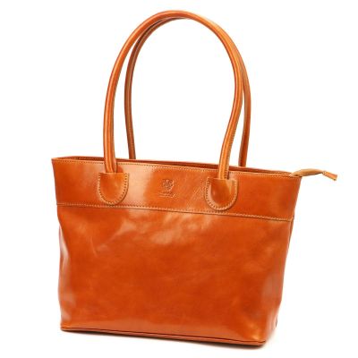 Florence - Shopper bag elegancka ze sklepu: lenaodniemowlakadoszkolniaka.pl w kategorii: Torby Shopper bag - zdjęcie WP-ADS-EIZXLPRXZ_328416