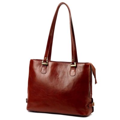 Shopper bag elegancka Florence ze sklepu: lenaodniemowlakadoszkolniaka.pl w kategorii: Torby Shopper bag - zdjęcie WP-ADS-EIZXLPRXZ_328605