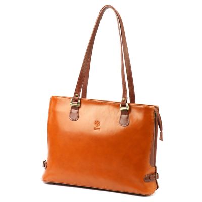 Shopper bag elegancka Florence ze sklepu: lenaodniemowlakadoszkolniaka.pl w kategorii: Torby Shopper bag - zdjęcie WP-ADS-EIZXLPRXZ_328606