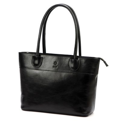 Shopper bag elegancka Florence ze sklepu: lenaodniemowlakadoszkolniaka.pl w kategorii: Torby Shopper bag - zdjęcie WP-ADS-EIZXLPRXZ_328609