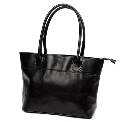 Florence - Shopper bag gładki klasyczny ze sklepu: lenaodniemowlakadoszkolniaka.pl w kategorii: Torby Shopper bag - zdjęcie WP-ADS-EIZXLPRXZ_328734