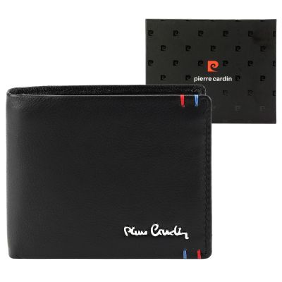 Pierre Cardin - Portfel męski elegancki ze sklepu: lenaodniemowlakadoszkolniaka.pl w kategorii: Portfele męskie - zdjęcie WP-ADS-EIZXLPRXZ_333533