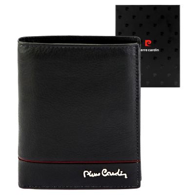Pierre Cardin - Portfel męski elegancki ze sklepu: lenaodniemowlakadoszkolniaka.pl w kategorii: Portfele męskie - zdjęcie WP-ADS-EIZXLPRXZ_333561