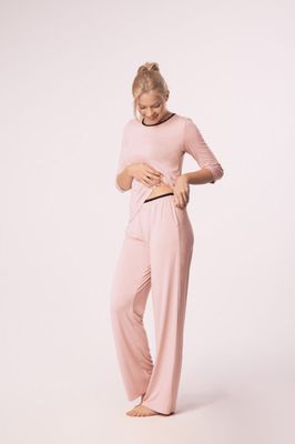 Spodnie damskie eleganckie MEFEMI / NIPPLEX ze sklepu: lenaodniemowlakadoszkolniaka.pl w kategorii: Spodnie damskie - zdjęcie WP-ADS-EIZXLPRXZ_409257