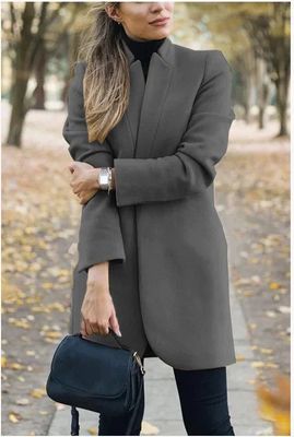 Płaszcz damski casual Intimica ze sklepu: Intimica.pl w kategorii: Płaszcze damskie - zdjęcie WP-ADS-RTKIFPPPR_9307302429001