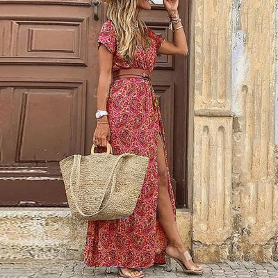 Sukienka trapezowa w stylu boho Intimica ze sklepu: Intimica.pl w kategorii: Sukienki - zdjęcie WP-ADS-RTKIFPPPR_9353017819465