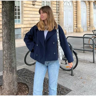 Płaszcz damski casual Intimica ze sklepu: Intimica.pl w kategorii: Płaszcze damskie - zdjęcie WP-ADS-RTKIFPPPR_9399677026633
