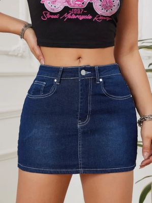 Spódnica na lato casual Intimica ze sklepu: Intimica.pl w kategorii: Spódnice - zdjęcie WP-ADS-RTKIFPPPR_9434630914377