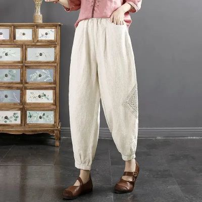 Spodnie damskie boho Intimica ze sklepu: Intimica.pl w kategorii: Spodnie damskie - zdjęcie WP-ADS-RTKIFPPPR_9443109503305