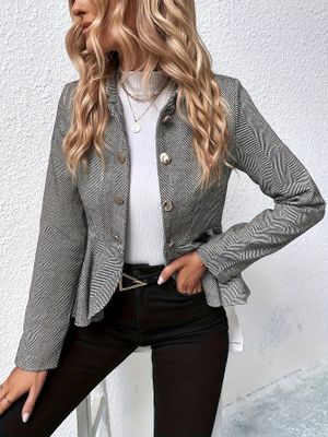 Kurtka damska jesienna casual Intimica ze sklepu: Intimica.pl w kategorii: Kurtki damskie - zdjęcie WP-ADS-RTKIFPPPR_9996132581705