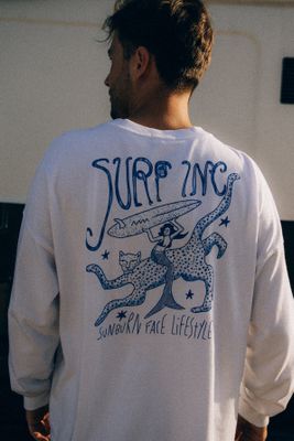 T-shirt męski Surf Inc. ze sklepu: Surf Inc w kategorii: T-shirty męskie - zdjęcie WP-ADS-UGZXOURBE_1198
