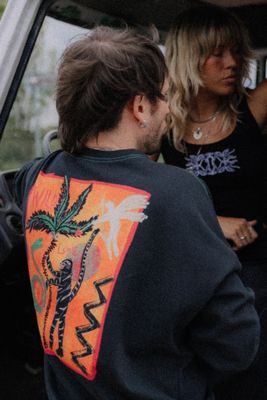 Bluza męska w stylu młodzieżowym Surf Inc. ze sklepu: Surf Inc w kategorii: Bluzy męskie - zdjęcie WP-ADS-UGZXOURBE_2297