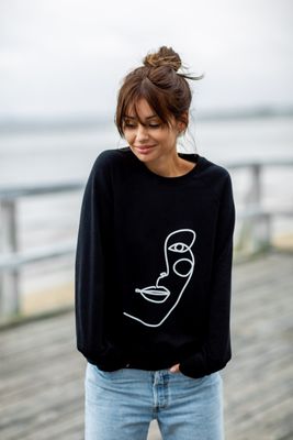 BeWear - Bluza damska młodzieżowa ze sklepu: Cudmoda w kategorii: Bluzy damskie - zdjęcie WP-ADS-ZJHDFTVFS_10056