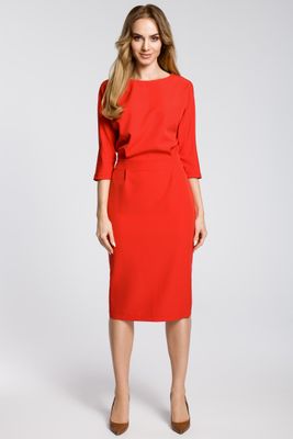 Sukienka na wiosnę elegancka Moe ze sklepu: Cudmoda w kategorii: Sukienki - zdjęcie WP-ADS-ZJHDFTVFS_1008