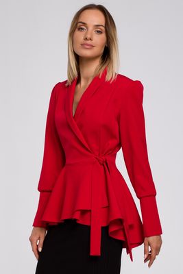 Marynarka wiosenny elegancki Moe ze sklepu: Cudmoda w kategorii: Marynarki damskie - zdjęcie WP-ADS-ZJHDFTVFS_10142