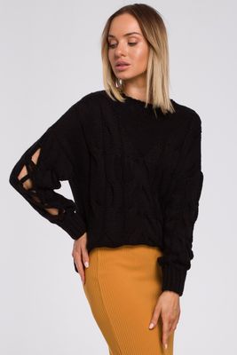 Sweter damski na zimę Moe ze sklepu: Cudmoda w kategorii: Swetry damskie - zdjęcie WP-ADS-ZJHDFTVFS_10186
