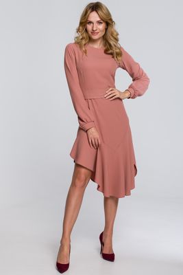 Sukienka casualowa asymetryczna Makover ze sklepu: Cudmoda w kategorii: Sukienki - zdjęcie WP-ADS-ZJHDFTVFS_10236