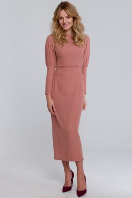 Sukienka na wiosnę casualowa Makover ze sklepu: Cudmoda w kategorii: Sukienki - zdjęcie WP-ADS-ZJHDFTVFS_10243