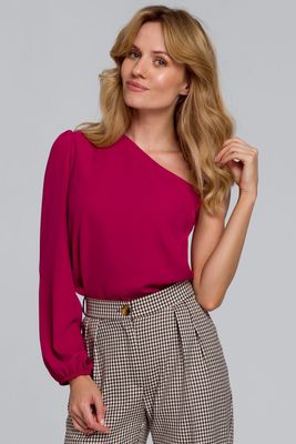 Bluzka damska casual Makover ze sklepu: Cudmoda w kategorii: Bluzki damskie - zdjęcie WP-ADS-ZJHDFTVFS_10247