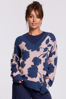 Sweter damski BE Knitwear ze sklepu: Cudmoda w kategorii: Swetry damskie - zdjęcie WP-ADS-ZJHDFTVFS_10480