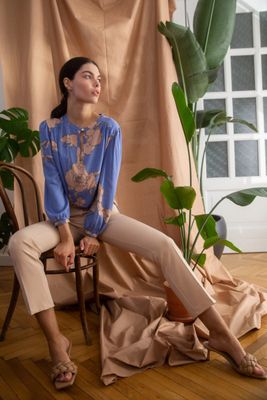 Spodnie damskie casual Makover ze sklepu: Cudmoda w kategorii: Spodnie damskie - zdjęcie WP-ADS-ZJHDFTVFS_11892