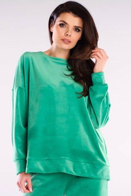 AWAMA - Bluza damska casualowa ze sklepu: Cudmoda w kategorii: Bluzy damskie - zdjęcie WP-ADS-ZJHDFTVFS_12235
