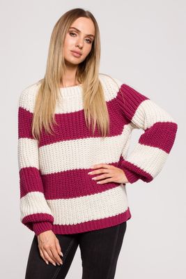 Moe - Sweter damski ze sklepu: Cudmoda w kategorii: Swetry damskie - zdjęcie WP-ADS-ZJHDFTVFS_12867