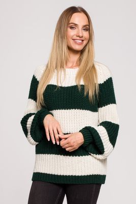 Sweter damski casual Moe ze sklepu: Cudmoda w kategorii: Swetry damskie - zdjęcie WP-ADS-ZJHDFTVFS_12868