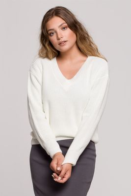 BE Knitwear - Sweter damski ze sklepu: Cudmoda w kategorii: Swetry damskie - zdjęcie WP-ADS-ZJHDFTVFS_12902