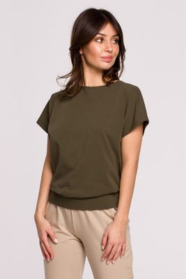 BeWear - Bluzka damska casual ze sklepu: Cudmoda w kategorii: Bluzki damskie - zdjęcie WP-ADS-ZJHDFTVFS_13952