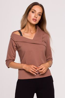 Bluzka damska casual Moe ze sklepu: Cudmoda w kategorii: Bluzki damskie - zdjęcie WP-ADS-ZJHDFTVFS_14103
